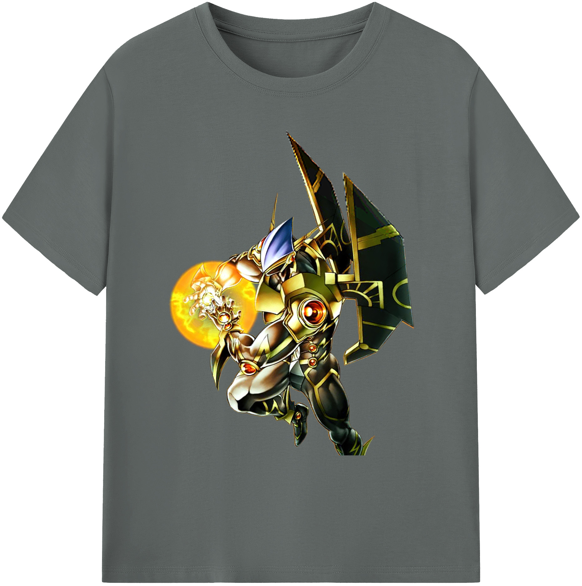 （画像用） 遊☆戯☆王 Yu-Gi-Oh! 綿100％ メンズ半袖Tシャツ｜肌触りやわらか＆通気性